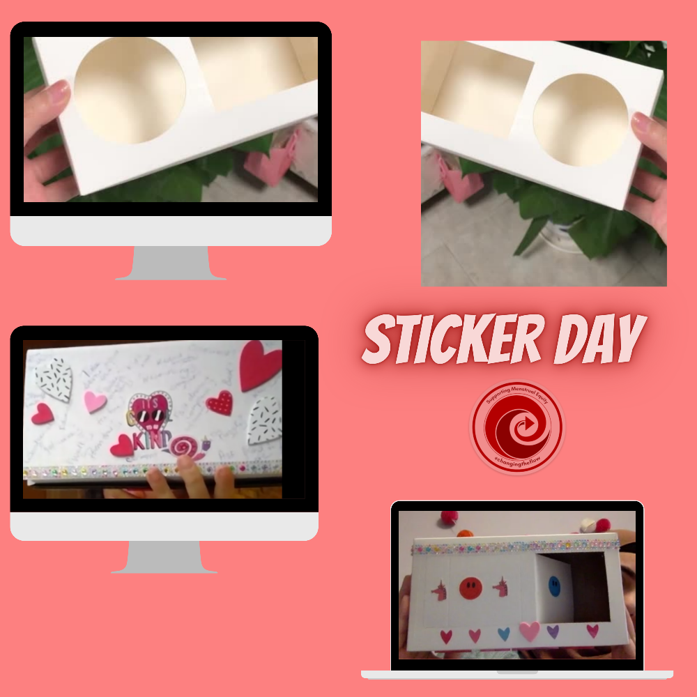Sticker Day Period Box Maker Kit 