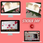 Load image into Gallery viewer, Sticker Day Period Box Maker Kit 
