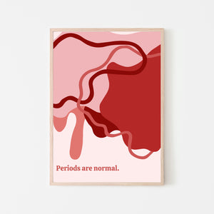 Periods Are Normal Print: Organic