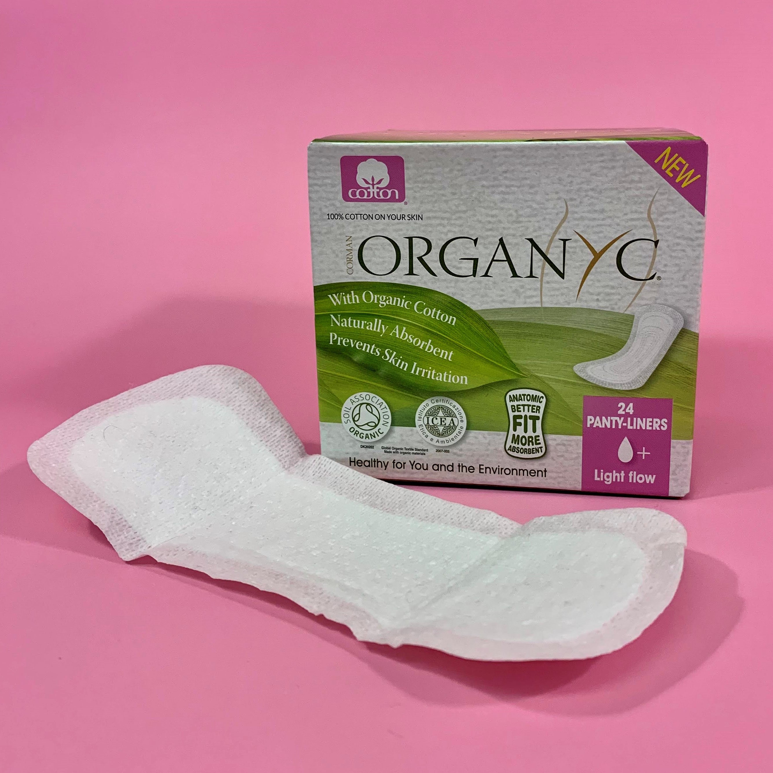 Organic Panty Liners  24 Pack – Changing The Flow